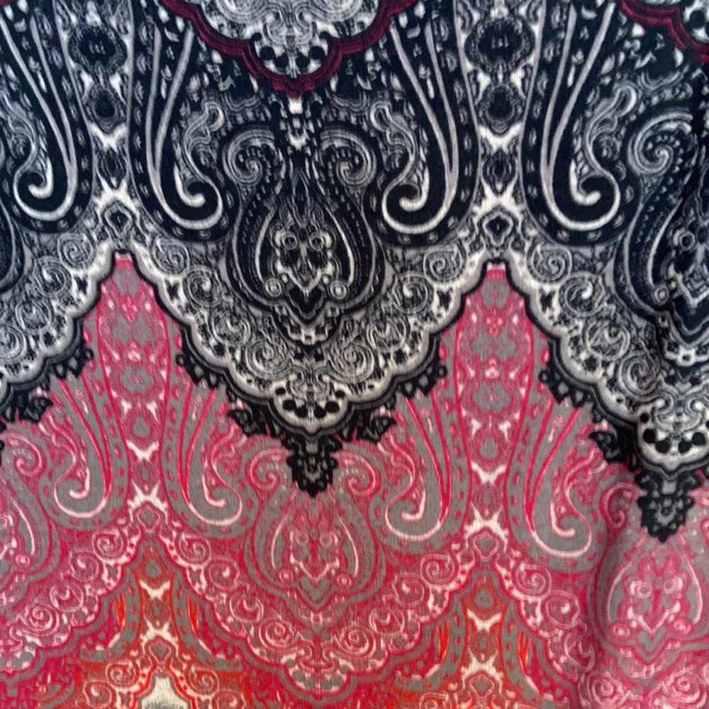 Ruby Rd top cozy vibes boho print pullover printed shirt casual size 2X - Picture 9 of 17